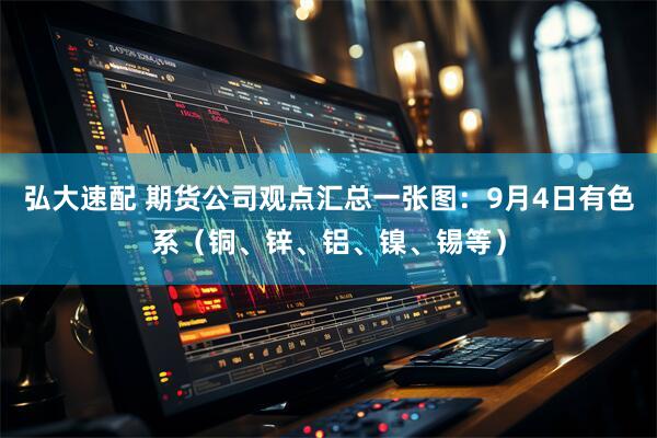 弘大速配 期货公司观点汇总一张图：9月4日有色系（铜、锌、铝、镍、锡等）