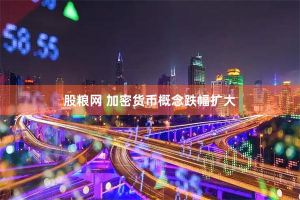 股粮网 加密货币概念跌幅扩大